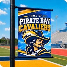 POLE BANNER